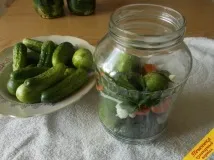Огірки по-болгарськи консервовані (покроковий рецепт з фото) консервовані