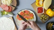 пицата запази