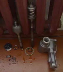 Поломка кермового редуктора редуктора