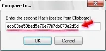 Перевіряємо контрольну суму файлу в Hasher контрольну