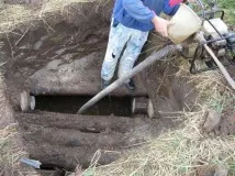 Розкопки німецького бліндажу німецького