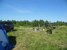 Розкопки німецького бліндажу німецького