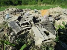 Розкопки німецького бліндажу розкопки