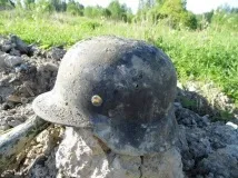 Розкопки німецького бліндажу розкопки