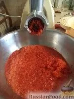 супени лъжици през месомелачка