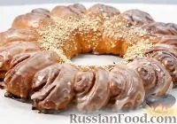 Рецепт Святковий пиріг з корицею на пиріг