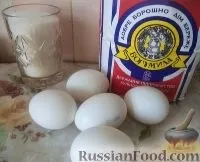 Рецепт Бісквіт повітряний повітряний