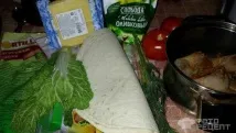 Рецепт Шаурма в домашніх умовах, з тортиллю домашніх