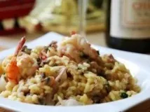 пилешки бульон ризото