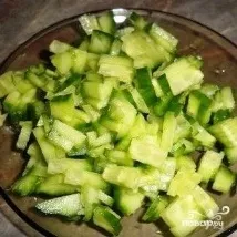 СалатІнь-Янь - покроковий рецепт з фото на Грам