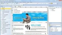Шаблони Wysiwyg Web Builder 9 landing page builder