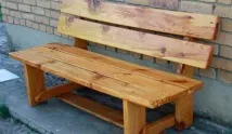 Лавка своїми руками з дерева інструкція майстра-початківця руками