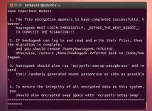 Шифрування домашньої папки в Ubuntu ubuntu