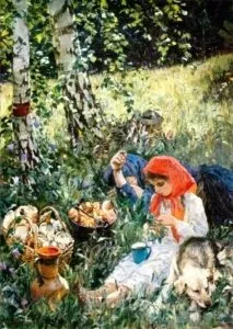 плодове гъби композиция