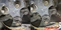 Зняття та заміна кульової опори Hyundai Tucson I 2004 опори