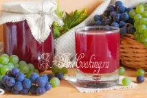 Сік із винограду на зиму. зиму