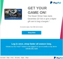 Steam-розпродаж близько PayPal злив дату старту paypal