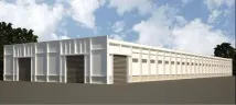 Будівництво та облаштування ангару із ЗБВ на дачі дачі