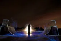 графити рисувате светлина