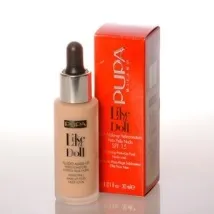 Тональний флюїд Pupa like a doll perfecting fluid nude look - «Тональний флюїд Pupa Like a флюїд