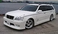 Тюнінг решітка радіатора для Toyota Crown 01-04г решітка