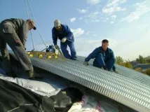 Утеплення арочних конструкцій, утеплення ангару утеплення