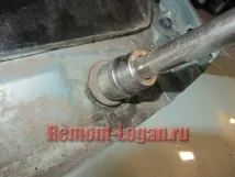Заміна трапеції та моторчика двірників, Ремонт Рено Логан заміна