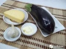 Смажені баклажани з часником та сиром покроковий рецепт сиром