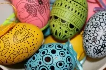 11 способів декорування великодніх яєць, Домашній hand-made домашній