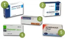 5 сучасних препаратів флуконазолу сучасних