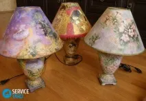 Абажур для настільної лампи своїми руками можна