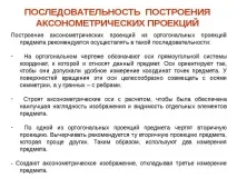 аксонометрия геометрията