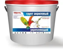 Акрилова ґрунтовка - огляд властивостей, різновидів, застосування. огляд