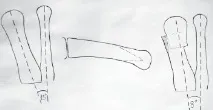 Ходьба на місці, наступаючи на... стопи