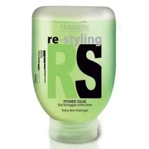 Блискучий гель суперсильної фіксації без парабенів Новель Nouvelle Styling Power Glue Flubbergel блискучий