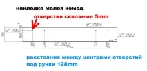 Креслення простенького комода, хто руками робити любить у пригоді креслення
