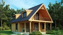 Дачний будинок площа та поверховість поверховість