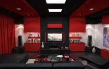 Дизайн стелі для зали стелі