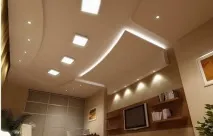 Дизайн стелі для зали стелі