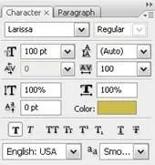 Ефект тексту з 3D текстури, Photoshop тексту