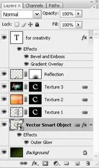 Ефект тексту з 3D текстури, Photoshop текстури