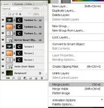 Ефект тексту з 3D текстури, Photoshop Тепер