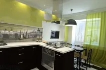 Ікеа штори для кухні, Дизайн від маленької до великої кухні штори
