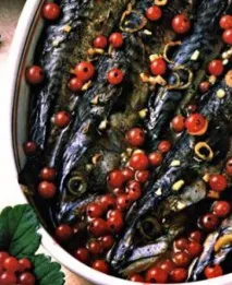 Як готується скумбрія зі смородиною смородиною