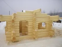 Як правильно будувати лазню взимку з бруса та колоди колоди