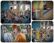 Як відбувається святковий обід у київському храмі Крішни святковий