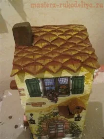 Як зробити декупаж на цеглі цеглі