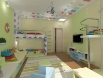 Кімната для двох дітей підлітків фото ідеї інтер’єру двох