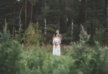 Літнє весілля Дарії та Леоніда - гарне та оригінальне свято у бірюзових тонах. леоніда