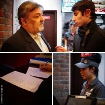 Молодогвардійці провели антиалкогольний рейд у ресторані «Бургер Кінг», Молода Гвардія антиалкогольний